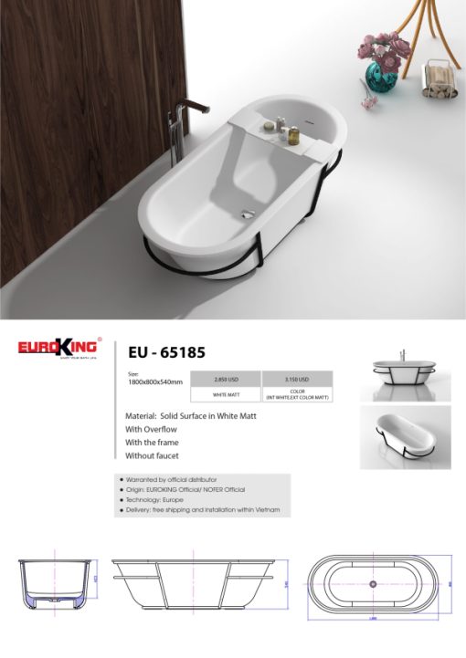 Bồn tắm EU-65185