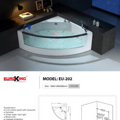 Báo giá bồn tắm EU-202
