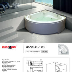 Bồn tắm eu-1202
