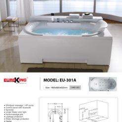 Báo giá Bồn tắm EU-301A