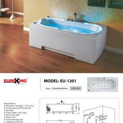 Bảng báo giá Bồn tắm EU-1201